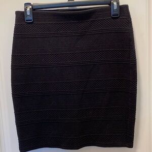 Loft Black Skirt Size Small